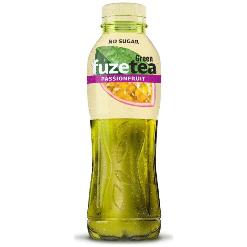 FUZE TEA GREEN ZERO PASSION FR. CYGRM 12X0,5L PET