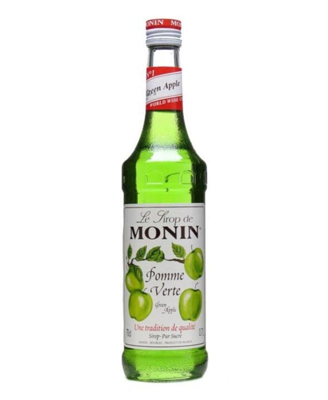 MONIN SYRUP GREEN APPLE 0.7 L